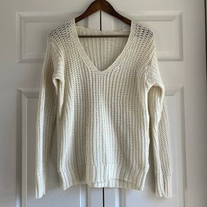 White sweater handmade